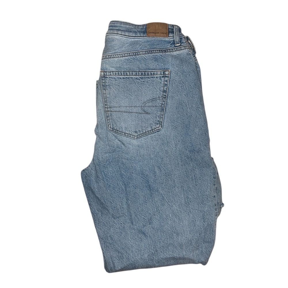 AMERICAN EAGLE | WOMENS HIGHEST RISE MOM DISTRESSED JEANS SZ 10